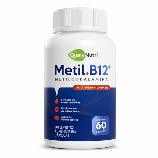 Metil B12 QualyNutri 994 mcg – 60 Cápsulas